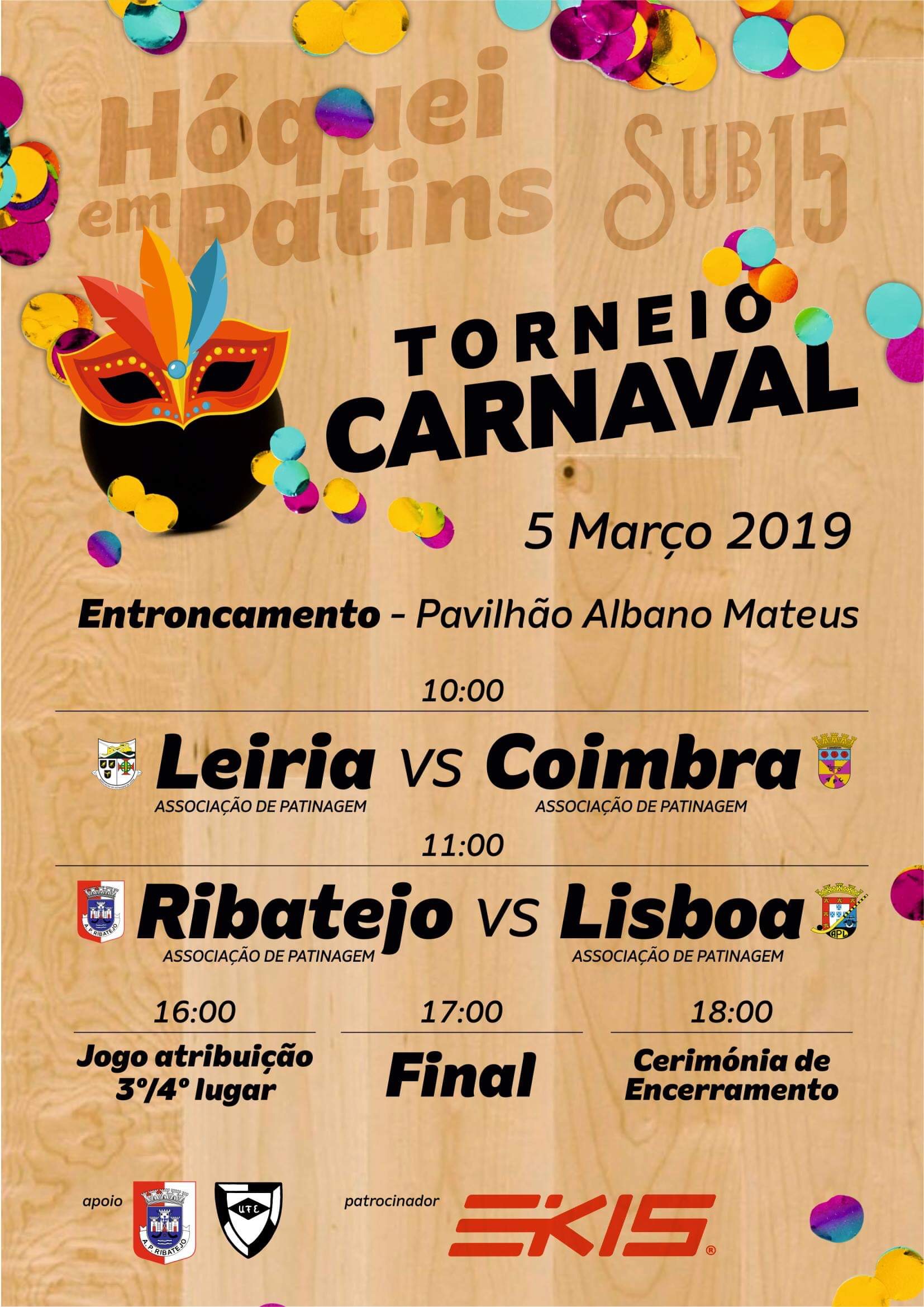 Cartaz Torneio Carnaval 2019